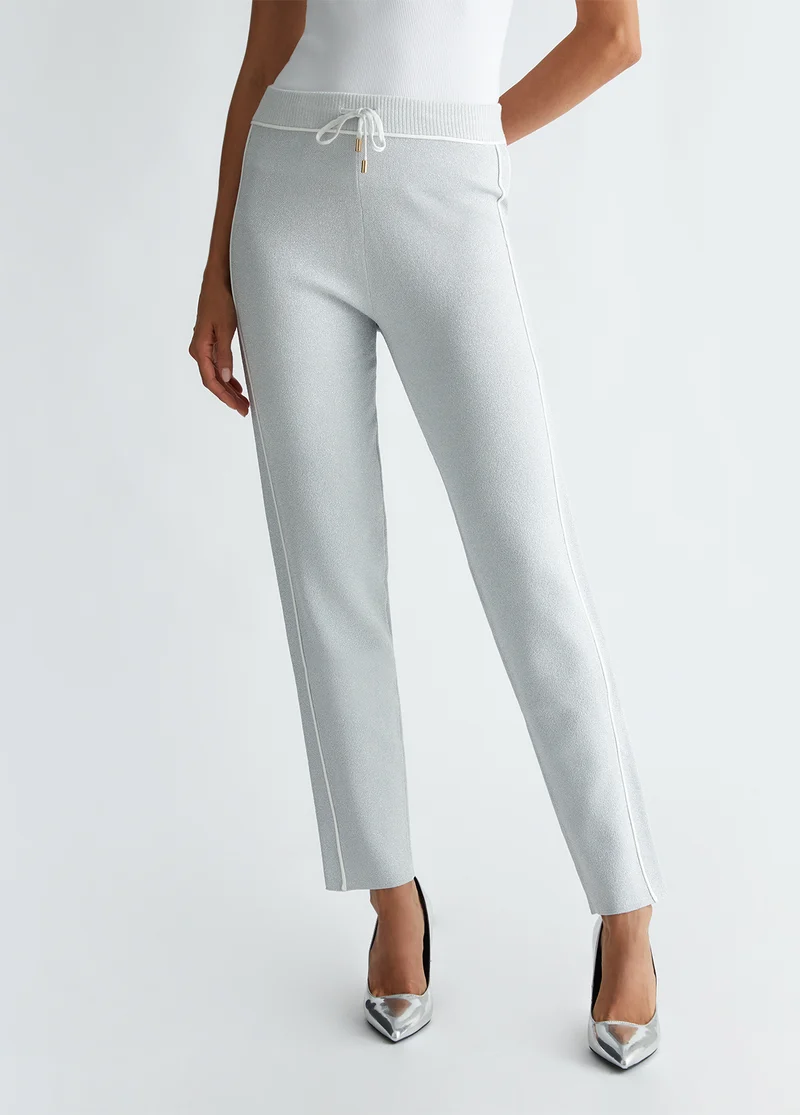 Knit jogging pants
