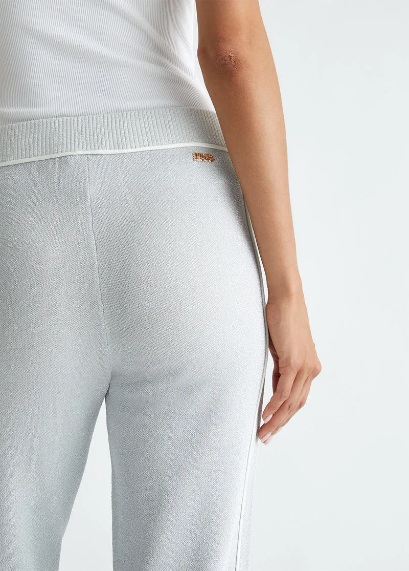 Knit jogging pants