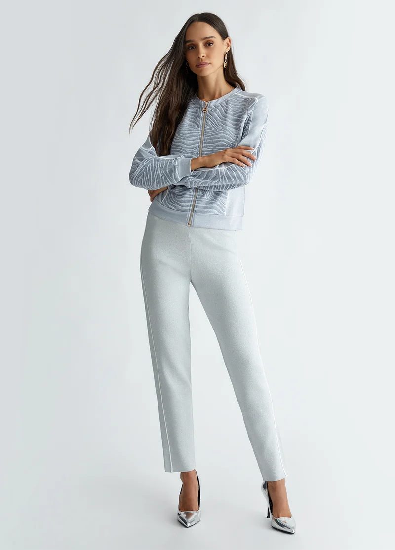 Knit jogging pants
