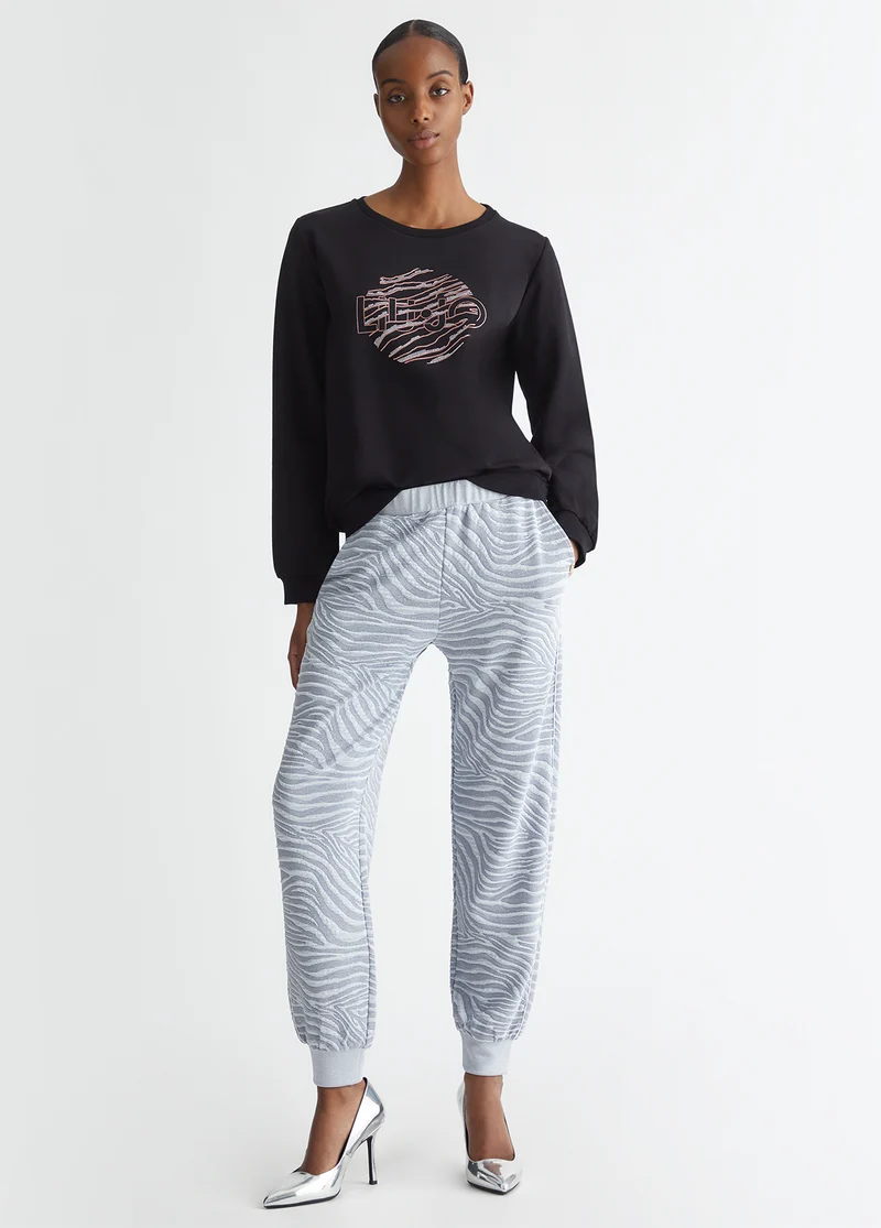 Jacquard Jogging Trousers