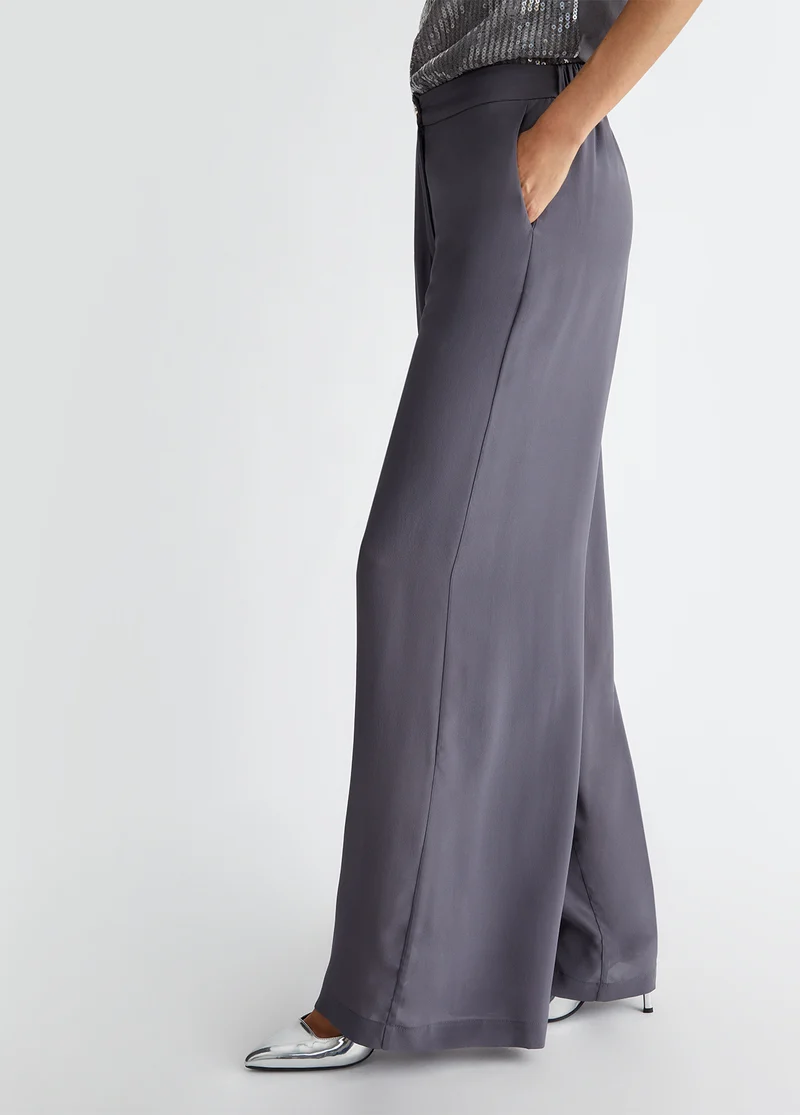 Crepe de chine trousers