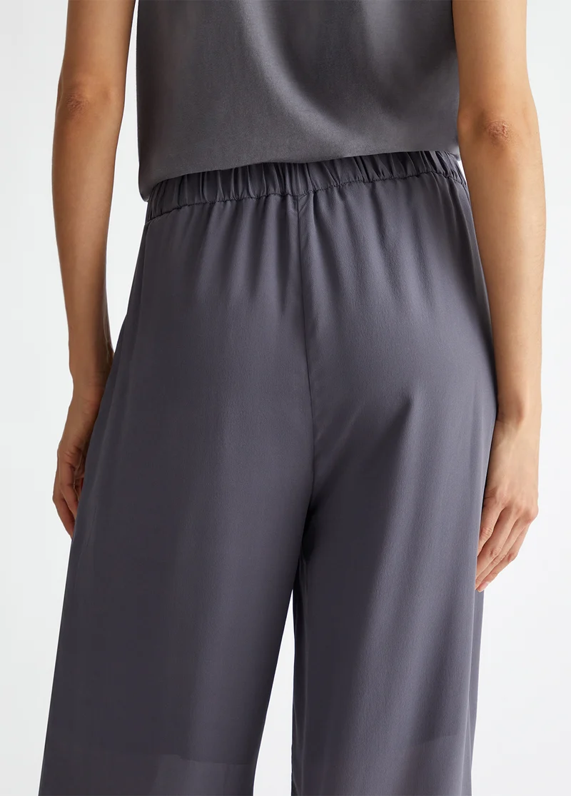 Crepe de chine trousers