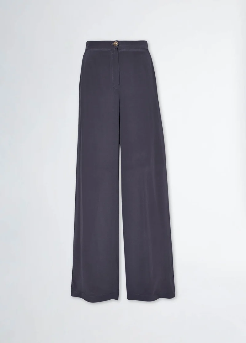 Crepe de chine trousers