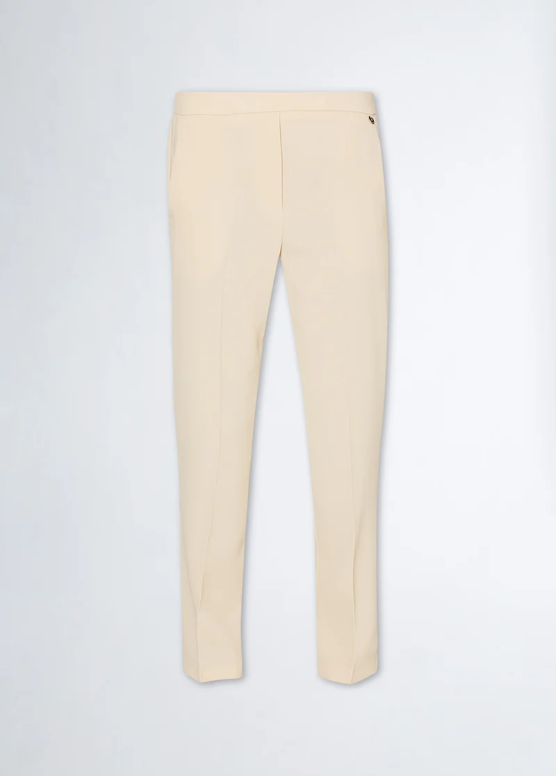 Smart satin trousers