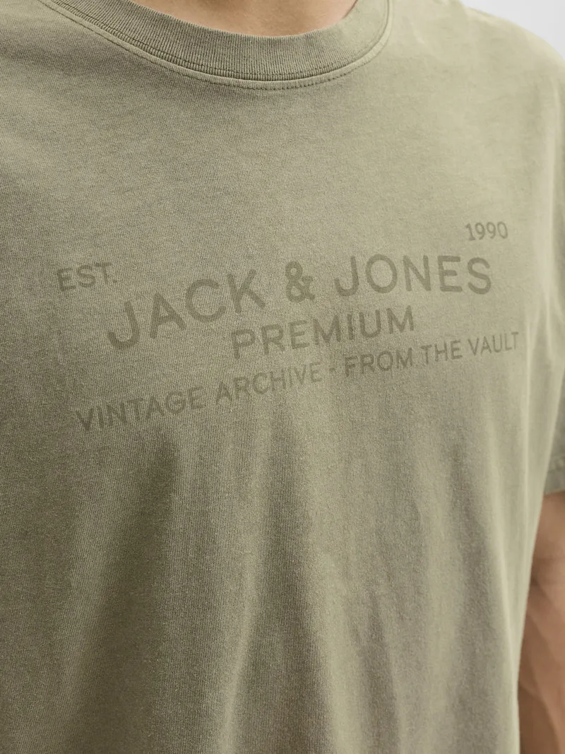 JPRBLUAIDEN SS TEE, Winter Moss