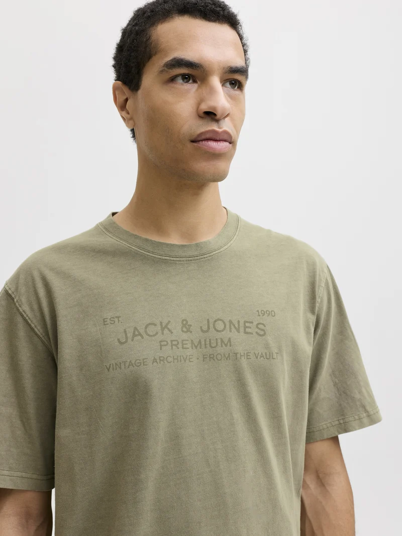 JPRBLUAIDEN SS TEE, Winter Moss