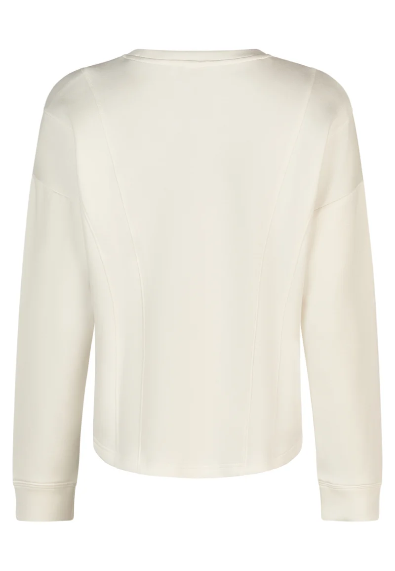 SWEATSHIRT, SOFT WHITE