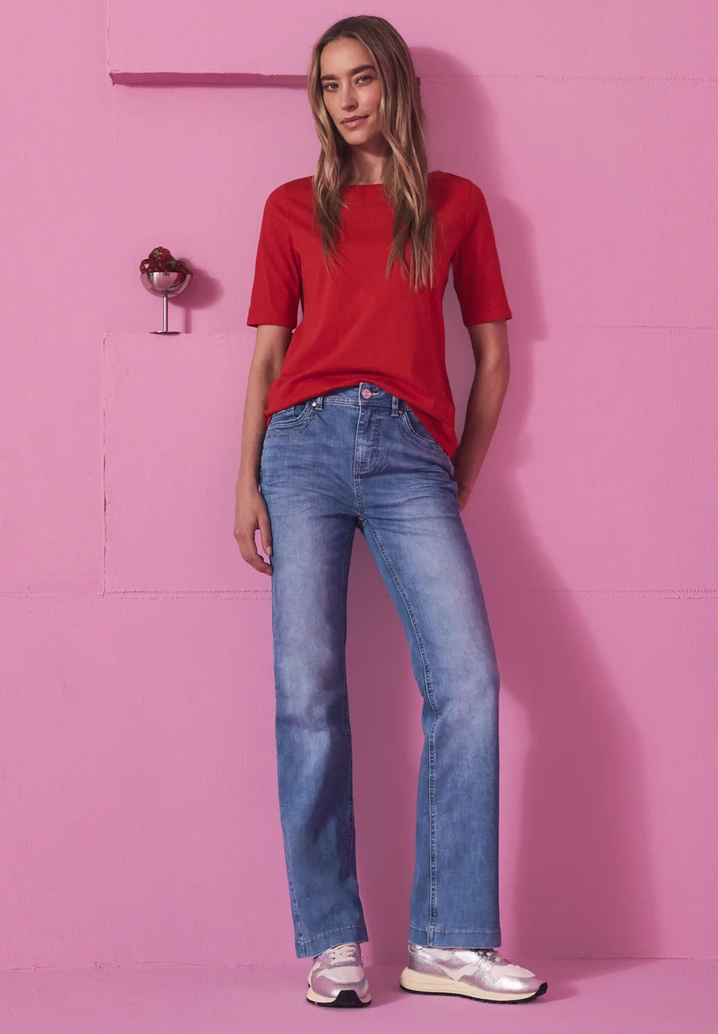 QR Style Blaire Bootcut,hw,lig, Light Blue Wash