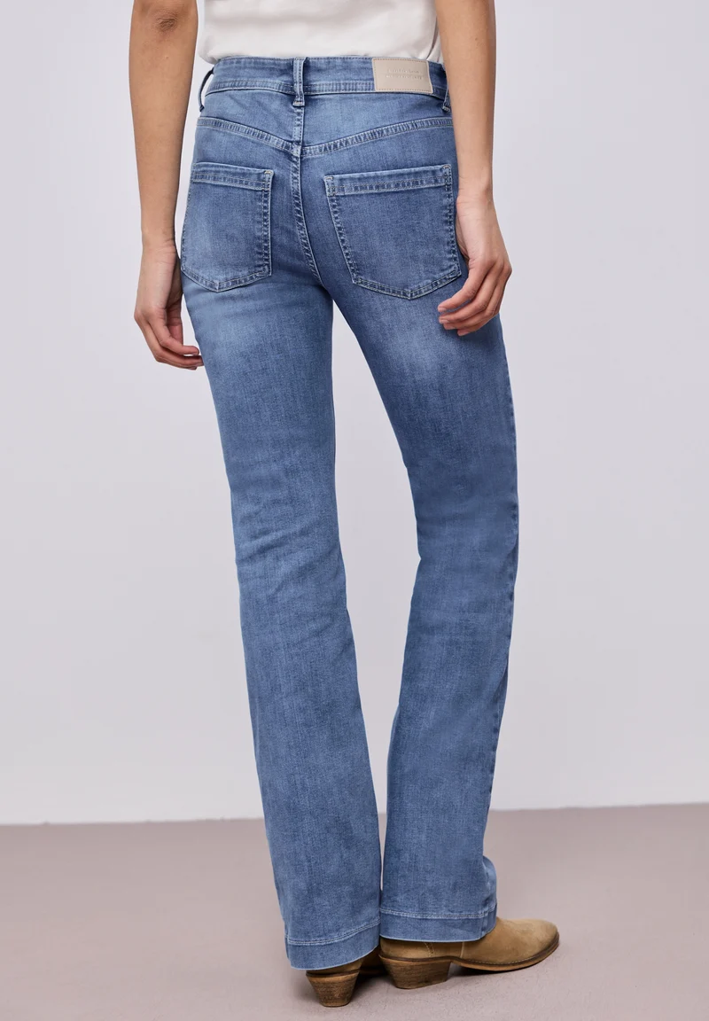 QR Style Blaire Bootcut,hw,lig, Light Blue Wash
