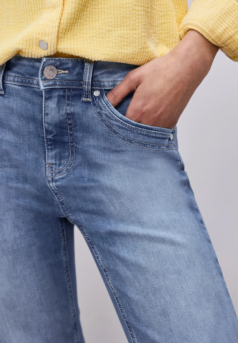 QR Style Blaire Bootcut,hw,lig, Light Blue Wash