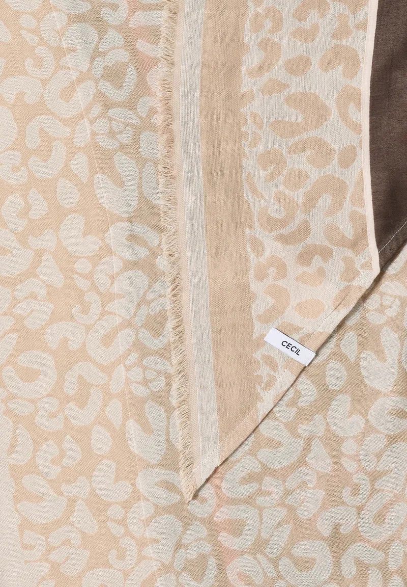 O_Patchwork Triangle Cloth, mocha taupe
