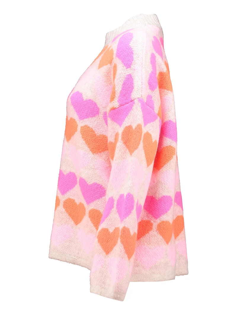 LS A SK Sa44nna, beige/pink heart