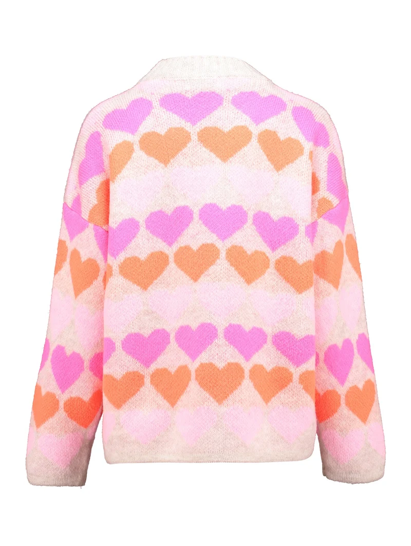 LS A SK Sa44nna, beige/pink heart