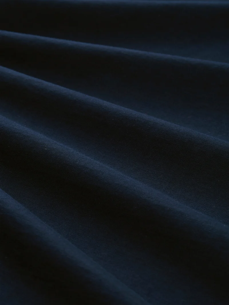 relaxed printed t-shirt, sky captain blue