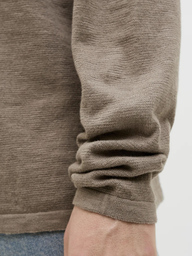 JJESUMMER KNIT CREW NECK SN, Falcon