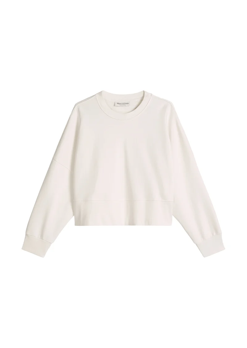 Sweat Sweatshirts Longsleeve, White Cotton