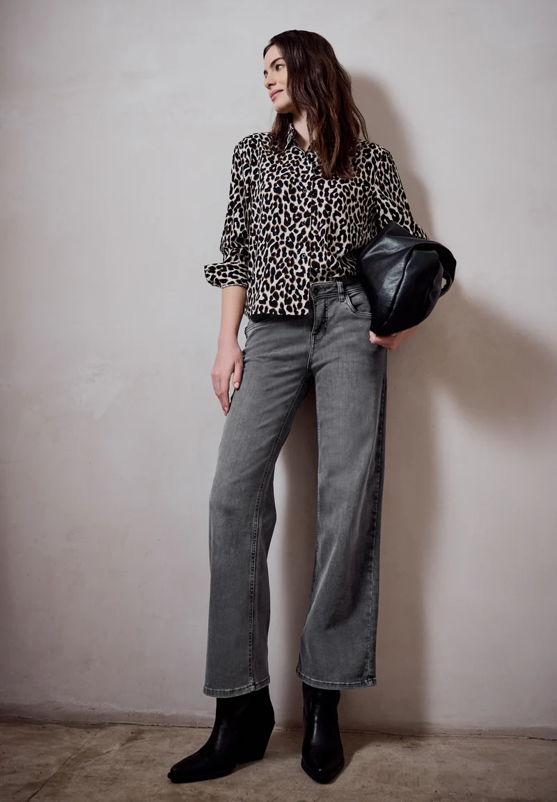 QR Studio Style Wideleg,mw,gre, Grey Washed