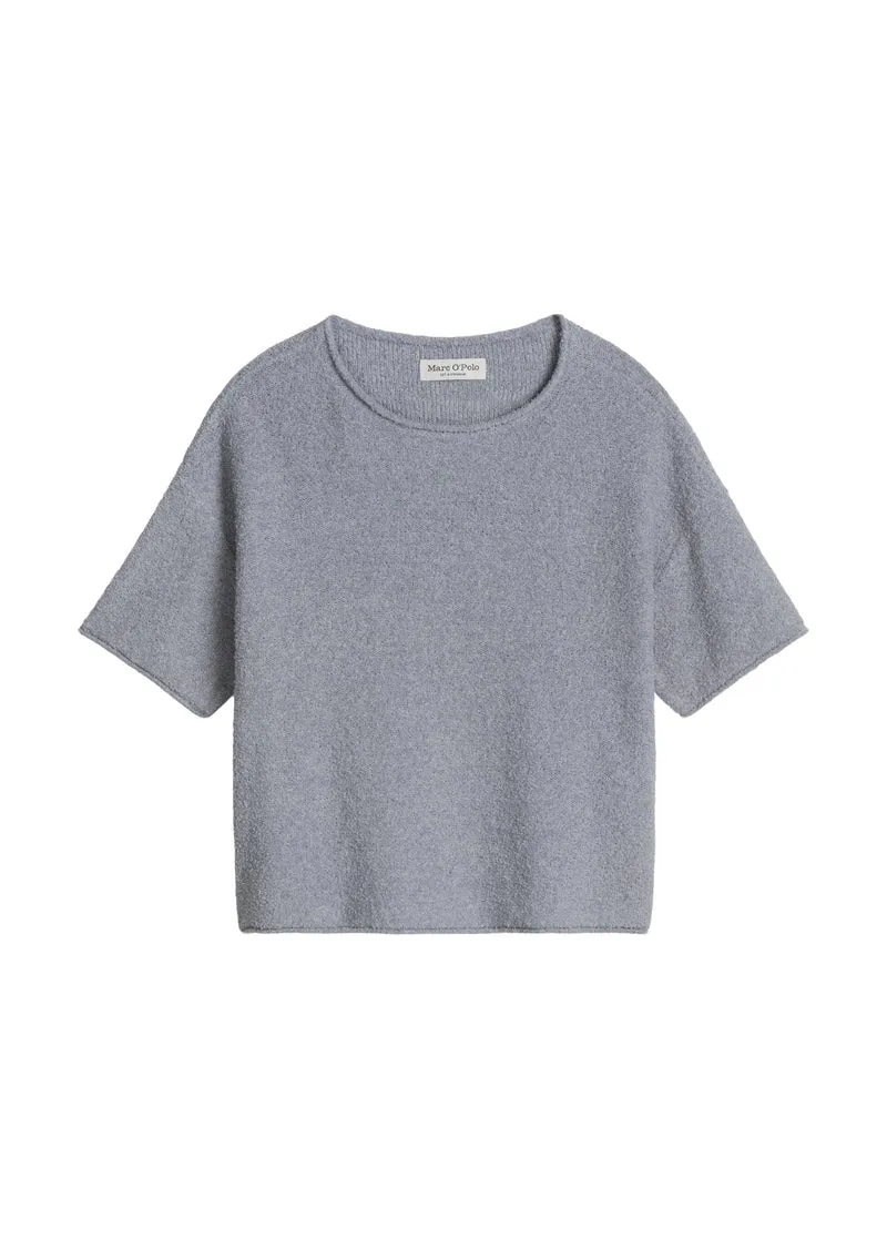 Knit Pullovers Shortsleeve, Grey Horizon