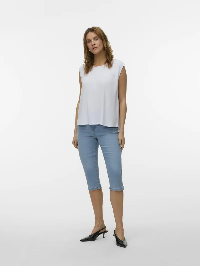 VMFILLI SL TOP JRS NOOS, Bright White