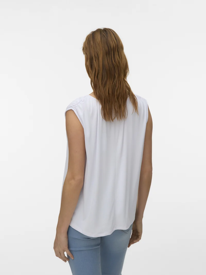 VMFILLI SL TOP JRS NOOS, Bright White