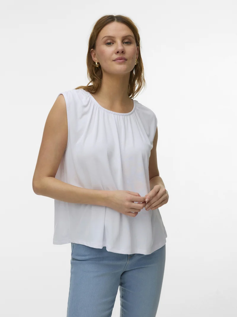 VMFILLI SL TOP JRS NOOS, Bright White