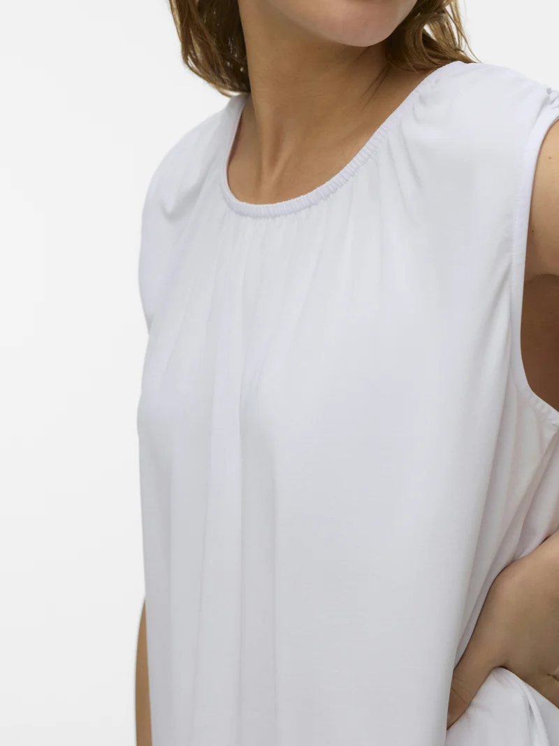 VMFILLI SL TOP JRS NOOS, Bright White