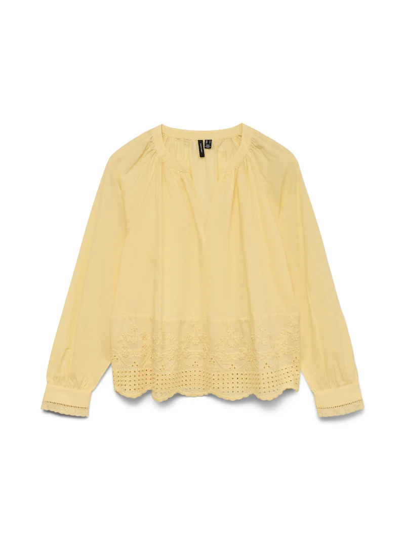 VMMILANA LS TOP WVN, Golden Haze