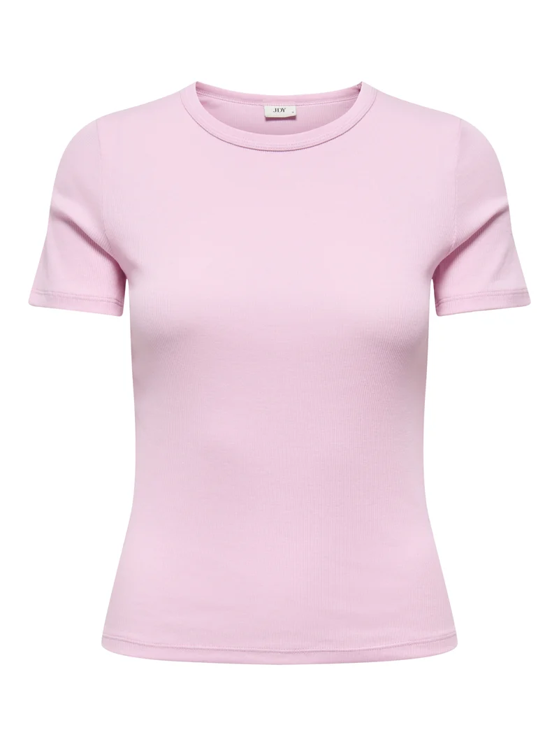 JDYLUCKY S/S O NECK TOP JRS NOOS, Fragrant Lilac