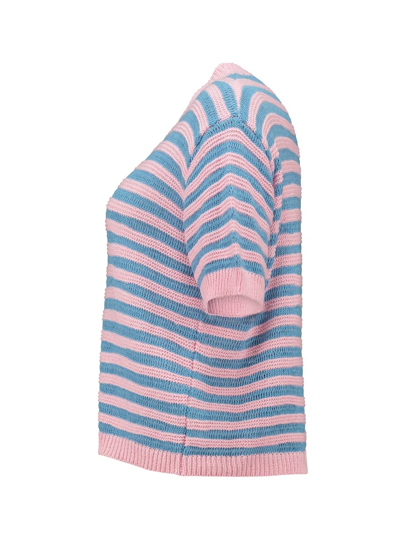 SS C SK Lu44isa, blue/pink stripe