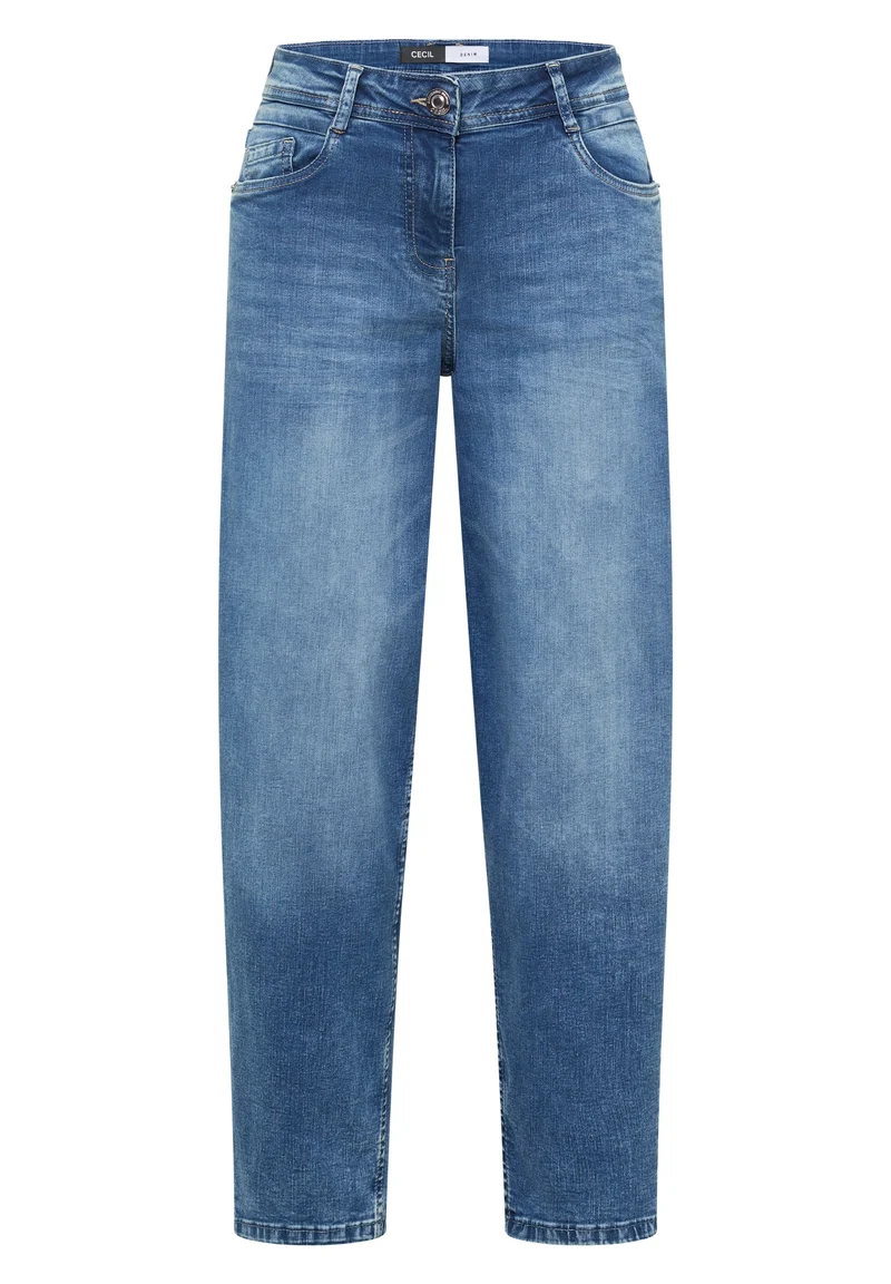 Style NOS Scarlett BARREL Mid, mid blue wash