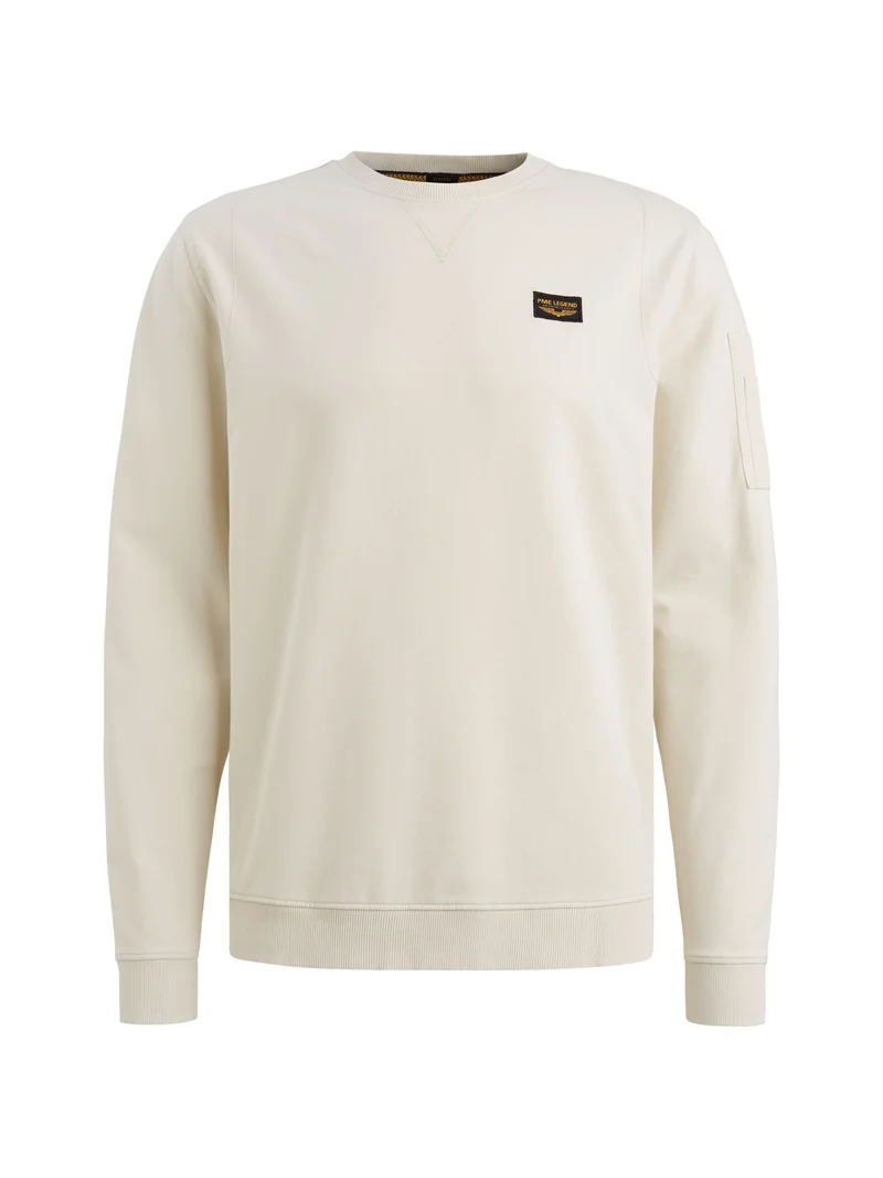 Crewneck American Classic, Bone White