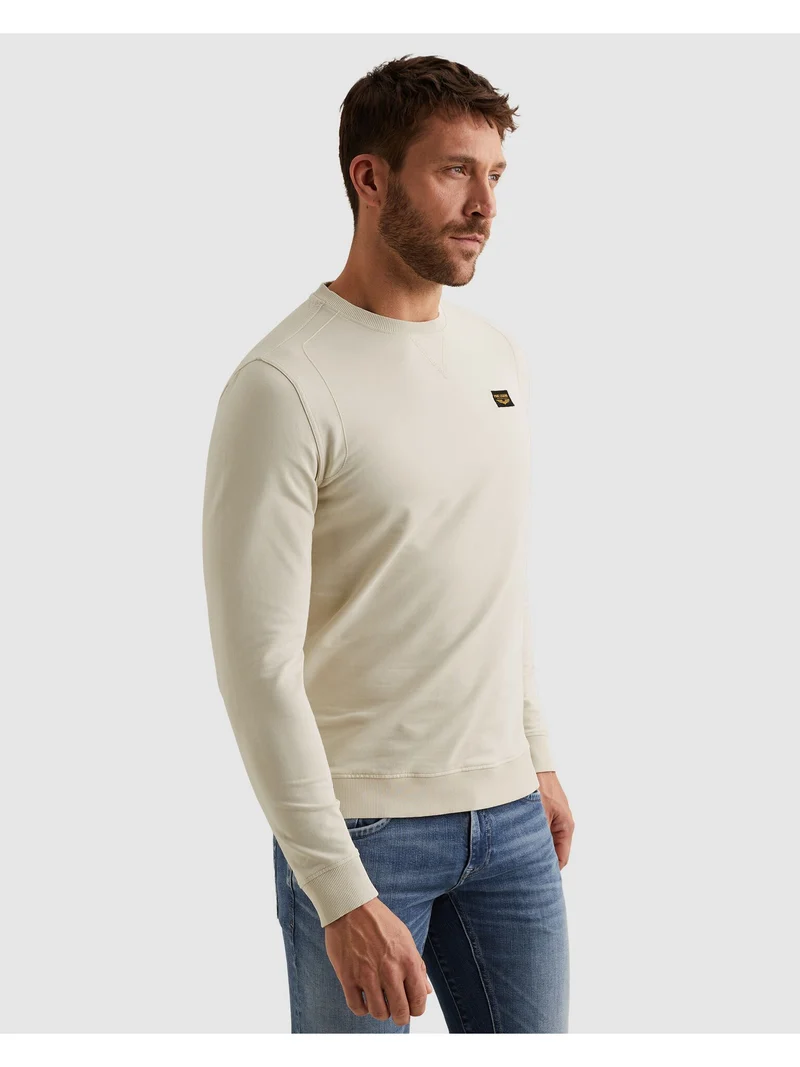 Crewneck American Classic, Bone White