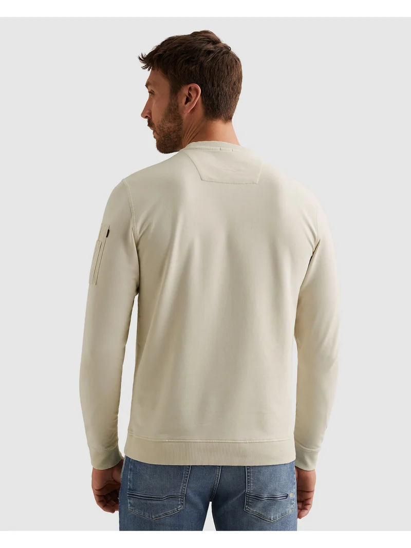 Crewneck American Classic, Bone White
