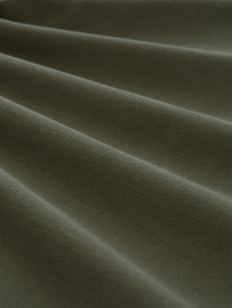 basic polo with contrast, deep leaf green