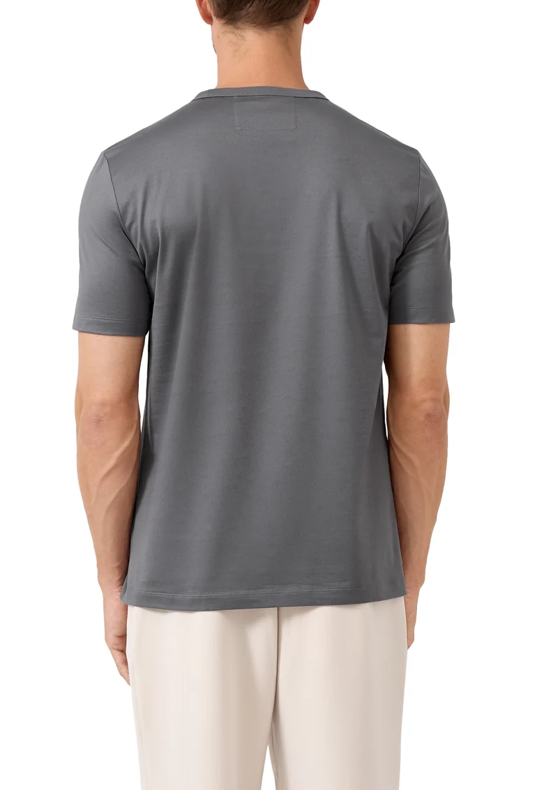 T-Shirt, GREY/BLACK