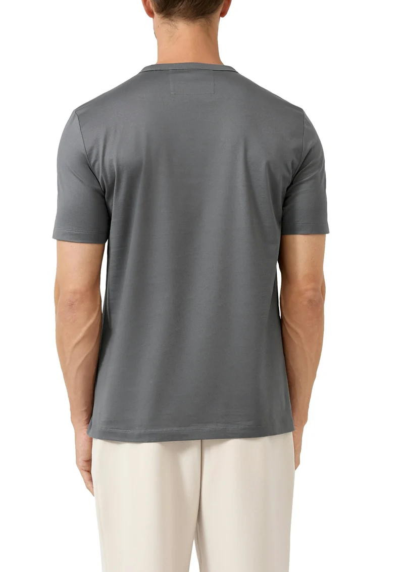 T-Shirt, GREY/BLACK