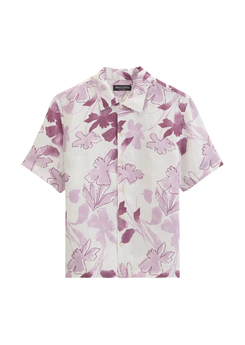 Woven Shirts Shortsleeve, Light Red_Multi_40