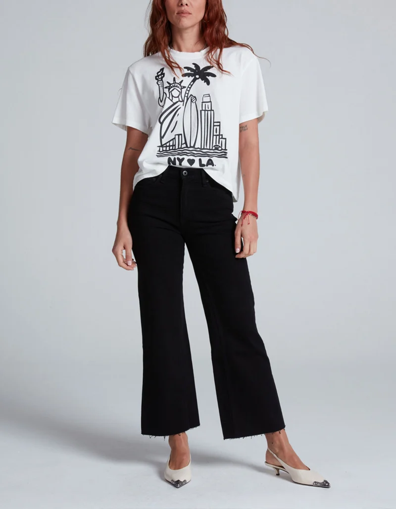 Bedrucktes Oversize T-Shirt Shrunken Boy