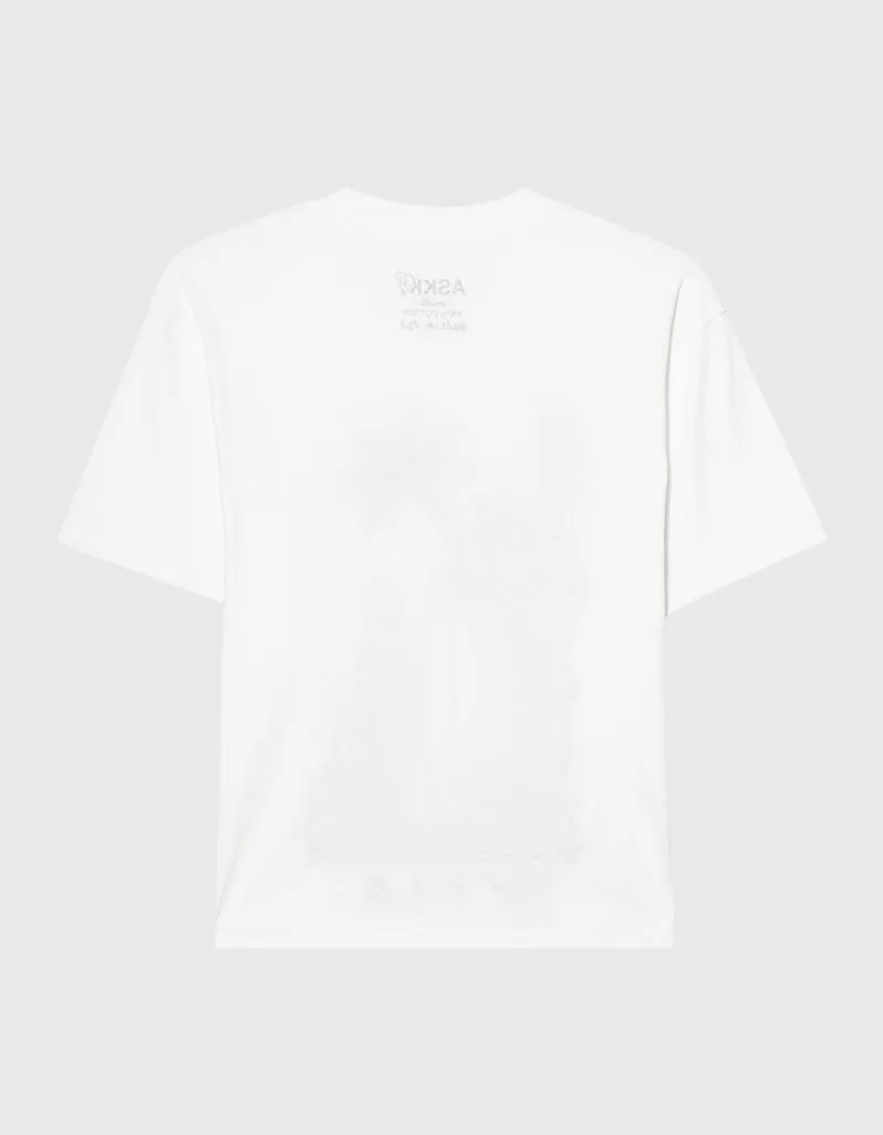 Bedrucktes Oversize T-Shirt Shrunken Boy
