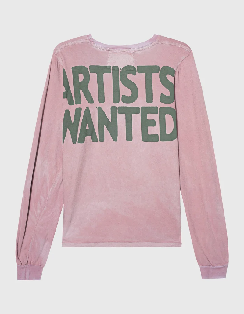 Longsleeve Artistswanted mit Print