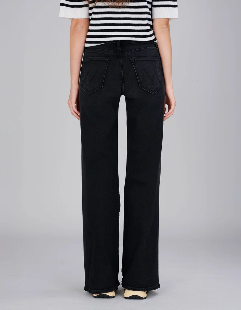 High-Waist Wide-Leg-Jeans The Roller Sneak