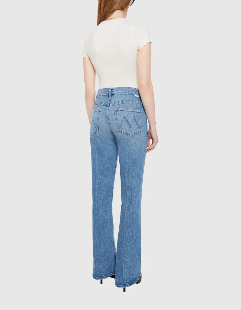 Washed-Out Bootcut-Jeans The Outsider Sneak