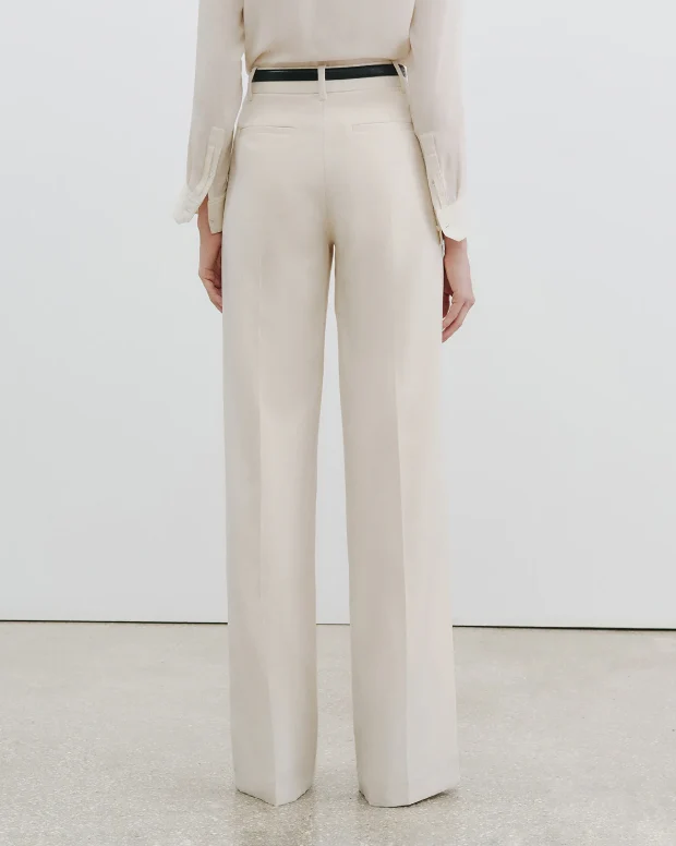 Wide-Leg Woll-Hose Rivers