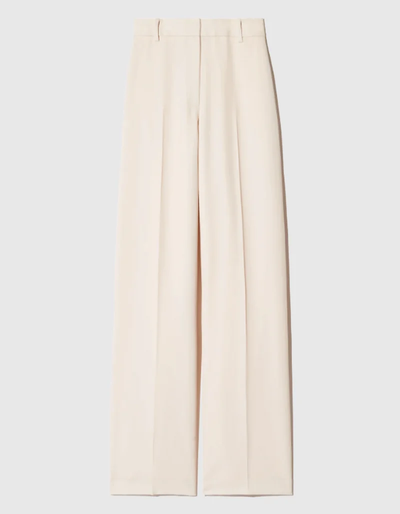Wide-Leg Woll-Hose Rivers