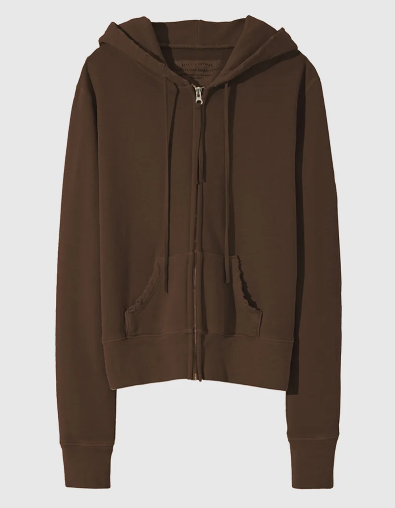 Hoodie Zip Callie Espresso