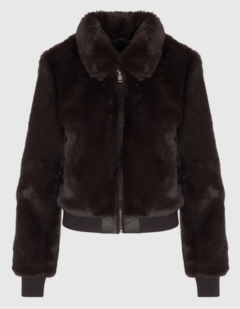 Faux-Fur Jacke Tate