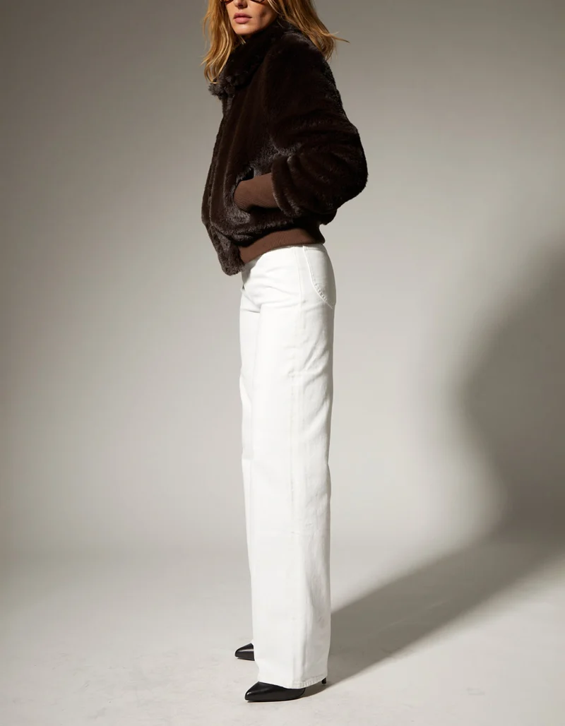 Faux-Fur Jacke Tate