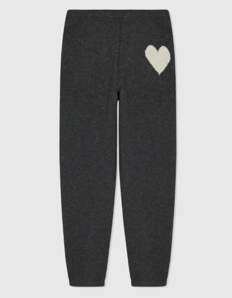 Kaschmir-Jogginghose Heart Logo