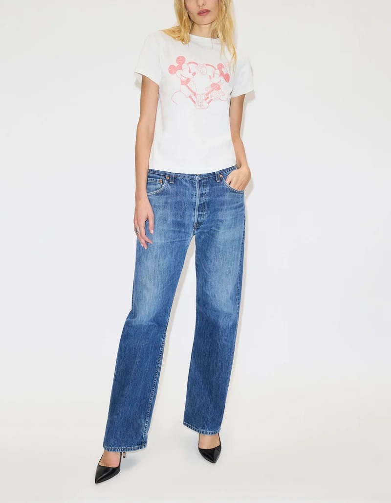 Bedrucktes T-Shirt Disney Hearts Hands