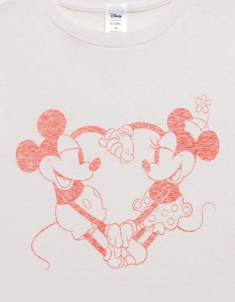 Bedrucktes T-Shirt Disney Hearts Hands